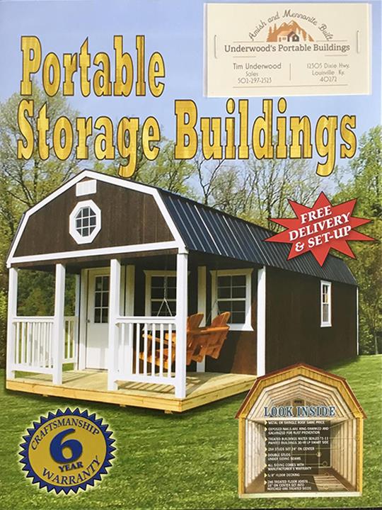 Underwoods Portable Buildings Built Rite Louisville Buildings